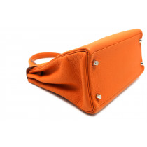 Hermes Kelly Pelle Arancio