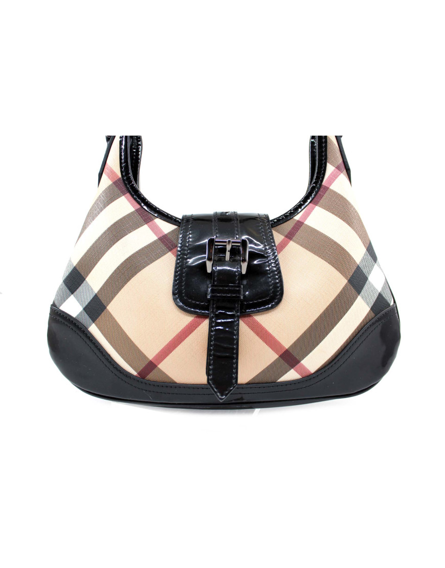 Burberry Hobo Check Beige