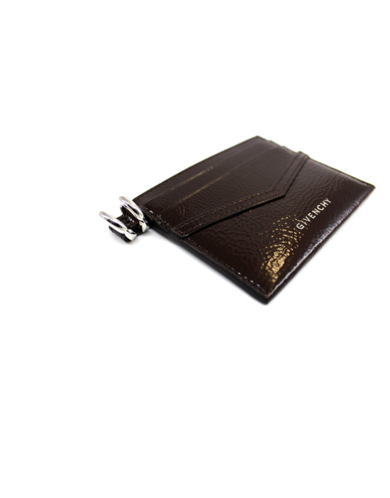 Givenchy Portacarte Vernis Marrone