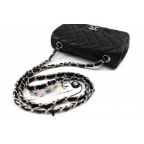 Chanel Mini Pelle Caviar Nera