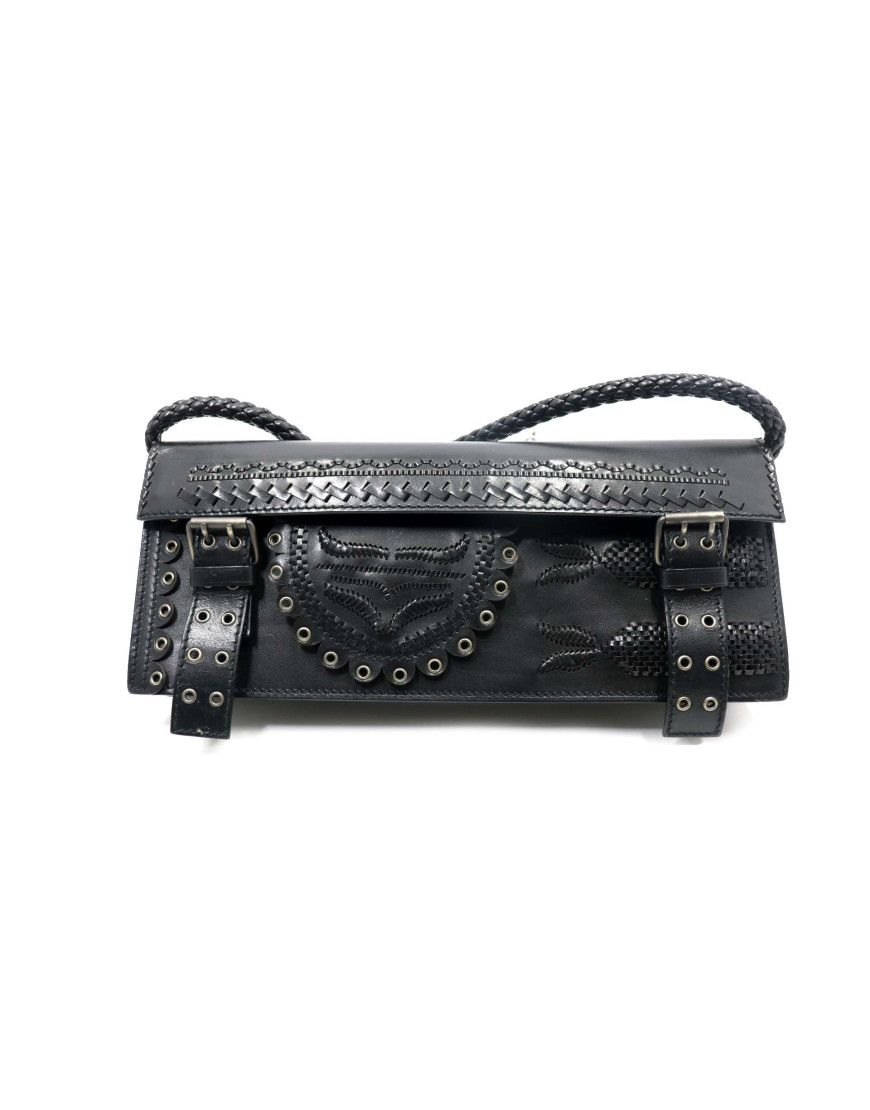 Saint Laurent Clutch Pelle Nera