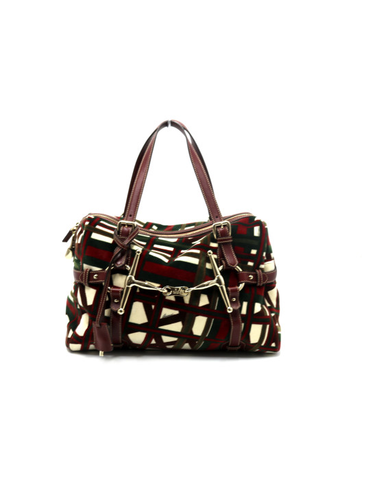 Gucci Bauletto 85 Th Velluto Multicolor