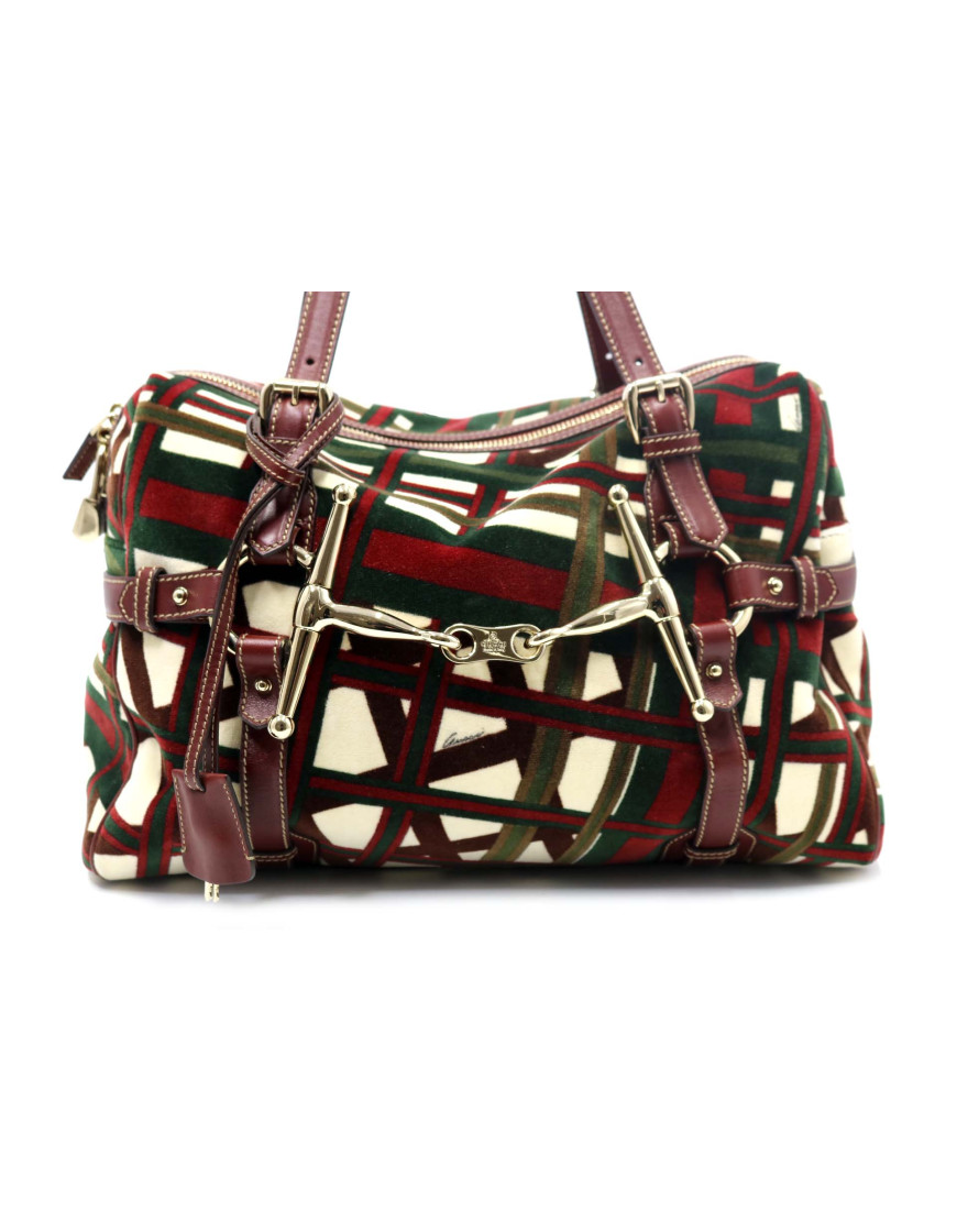 Gucci Bauletto 85 Th Velluto Multicolor