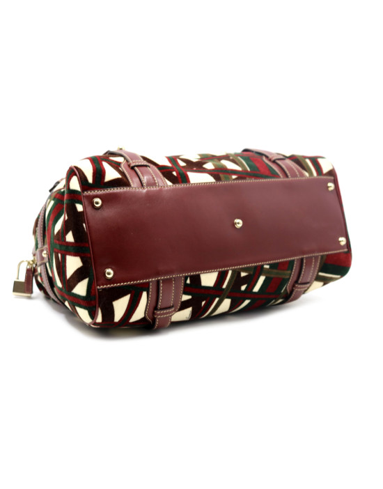 Gucci Bauletto 85 Th Velluto Multicolor
