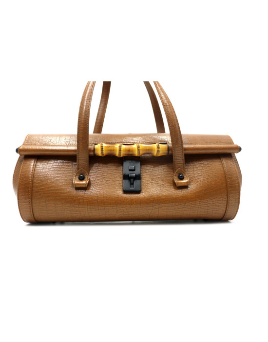 Gucci Bauletto Pelle Marrone