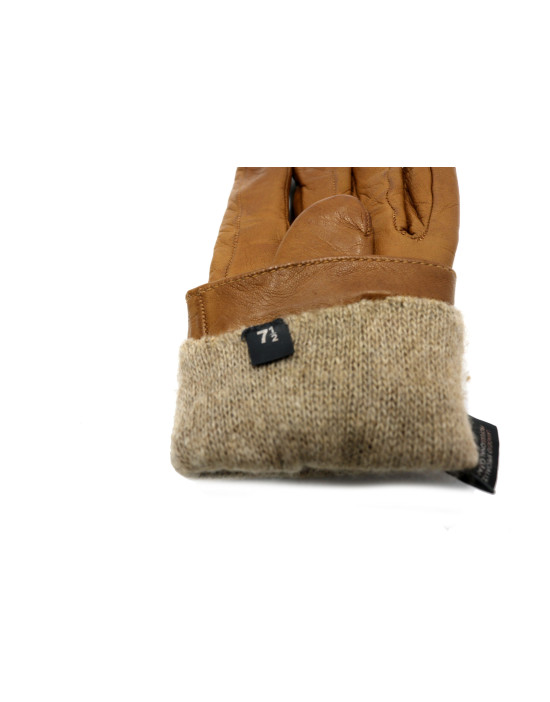 Gucci Guanti Pelle Marrone