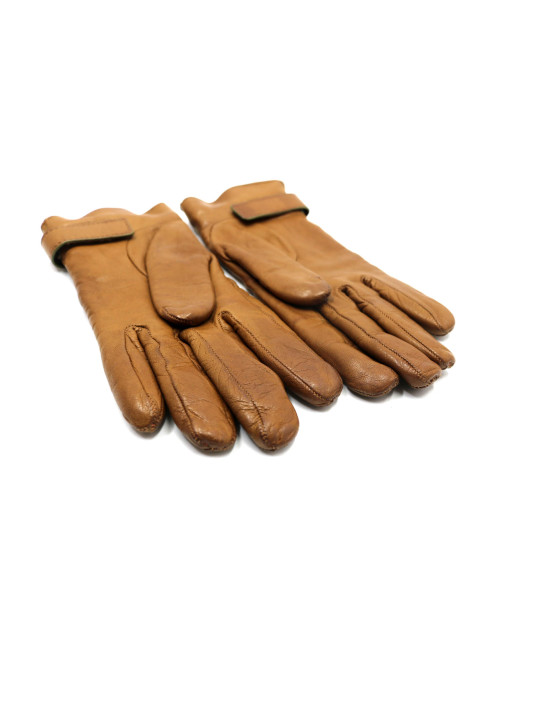Gucci Guanti Pelle Marrone
