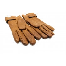 Gucci Guanti Pelle Marrone