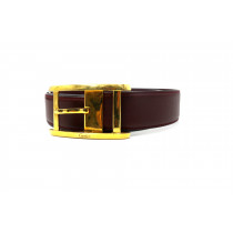 Cartier Cintura Pelle Bordeaux