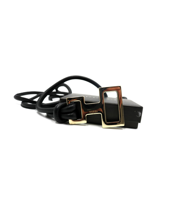 Gucci Cintura Pelle Nera