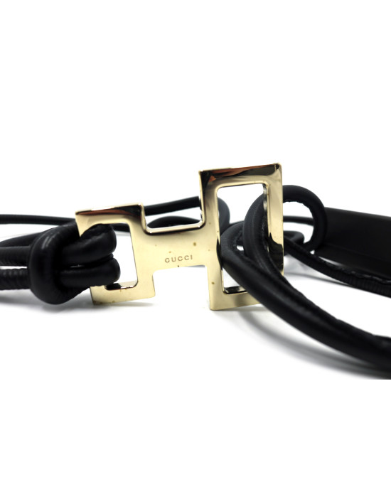 Gucci Cintura Pelle Nera