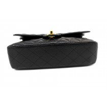 Chanel Classica Media 11.12 Pelle Caviar Nera