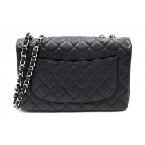 Chanel 2.55 Jumbo Caviar Single Flap