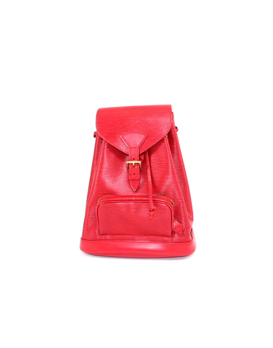 Louis Vuitton Zaino Montsouris Centenaire Monaco Epi Rossa