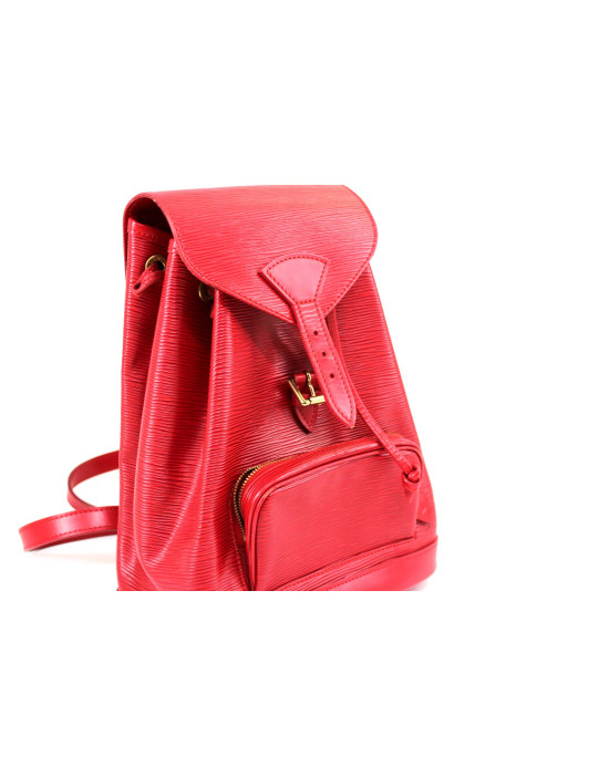 Louis Vuitton Zaino Montsouris Centenaire Monaco Epi Rossa