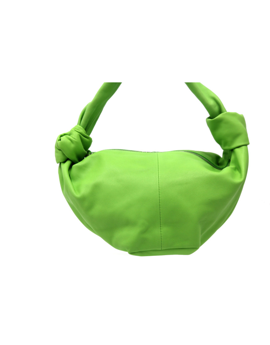 Bottega Veneta Double Knot Pelle Verde