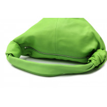 Bottega Veneta Double Knot Pelle Verde