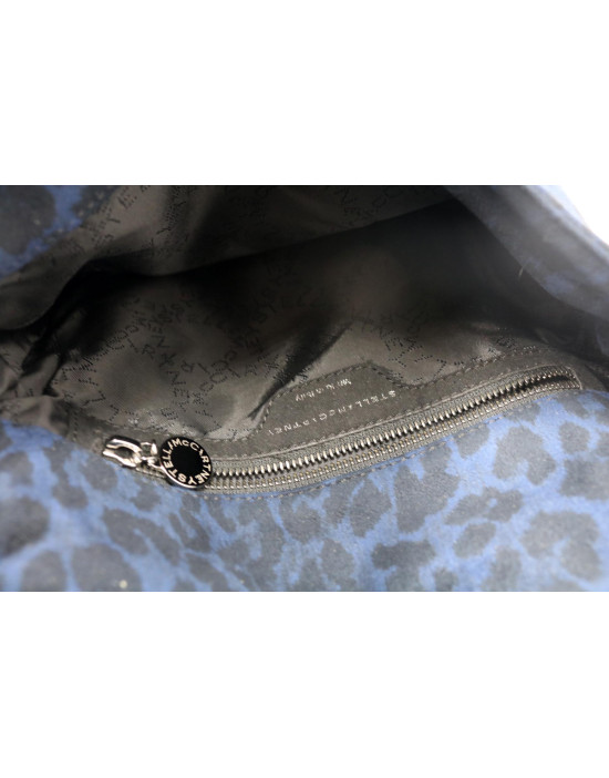 Stella McCartney Pochette Maculata Blu