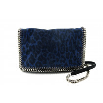 Stella McCartney Pochette Maculata Blu