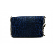 Stella McCartney Pochette Maculata Blu