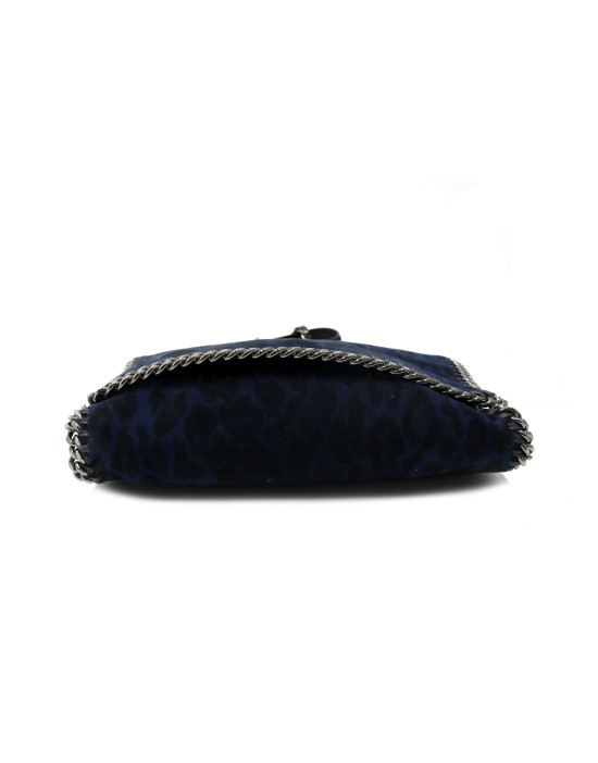 Stella McCartney Pochette Maculata Blu