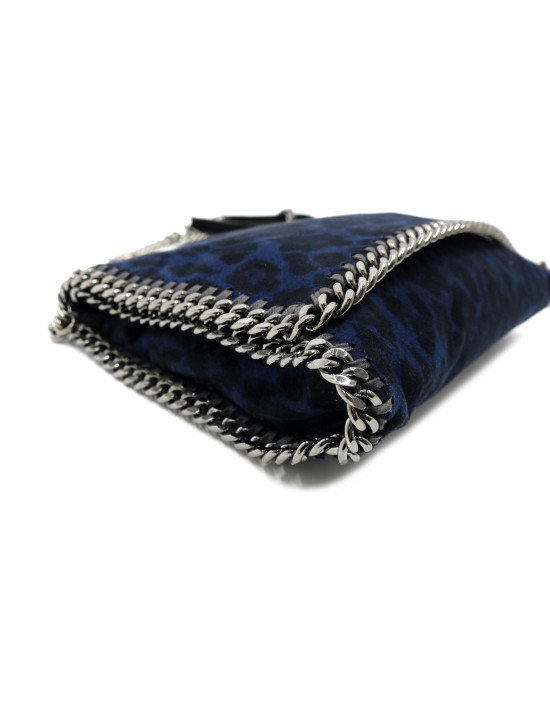 Stella McCartney Pochette Maculata Blu