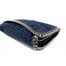 Stella McCartney Pochette Maculata Blu