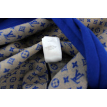 Louis Vuitton Cappotto a Vestaglia Lana Blu Reale