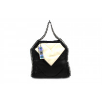 Stella McCartney Falabella 3 Catene Bianco e Nero