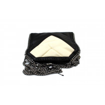 Stella McCartney Falabella 3 Catene Bianco e Nero