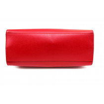 Gucci Shopping Bamboo Pelle Rosso