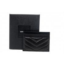 Saint Laurent Portacarte Pelle Nera