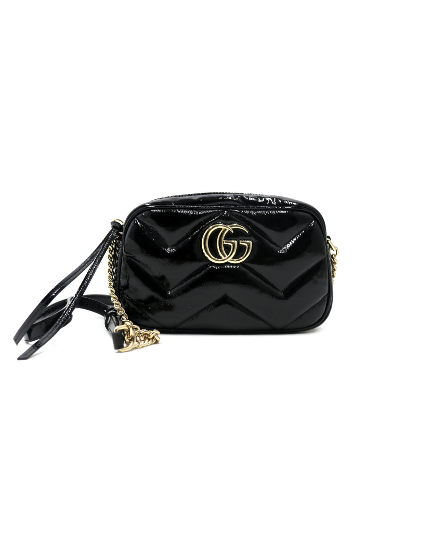 Gucci Camera Bag Vernis Nera