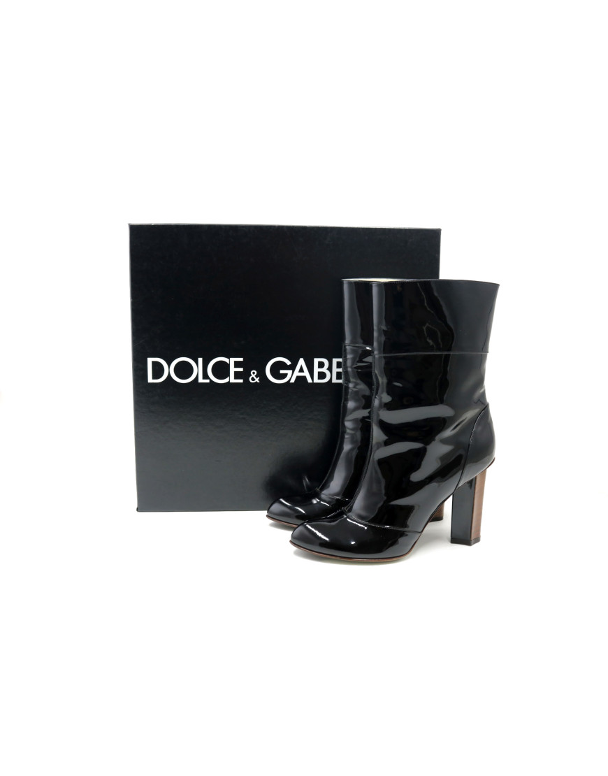 Dolce & Gabbana Tronchetto Vernis Nera