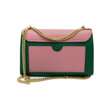 Gucci Padlock Pelle Rosa e Verde