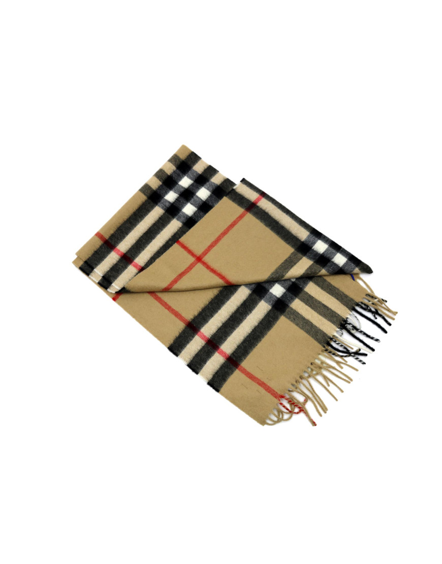 Burberry Sciarpa Cashmere Cammello