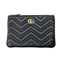 Gucci Marmont Pelle Matelasse Nera