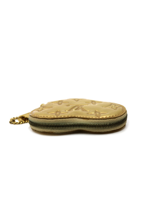 Louis Vuitton Charm Miroir Heart Pelle Oro