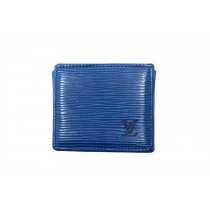 Louis Vuitton Portamonete Toledo Epi Blu