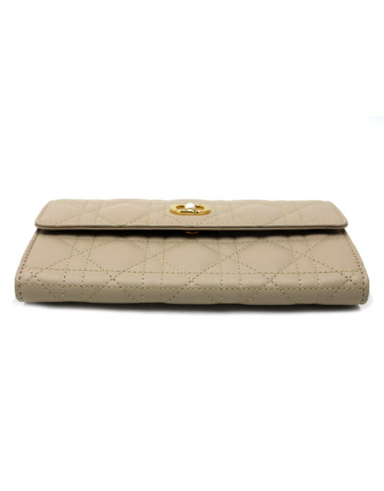 Dior Portafoglio Pelle Beige