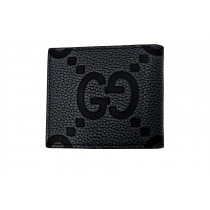 Gucci Portafoglio Pelle Jumbo Nera