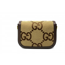 Gucci Horsebit 1955 GG Jumbo Beige