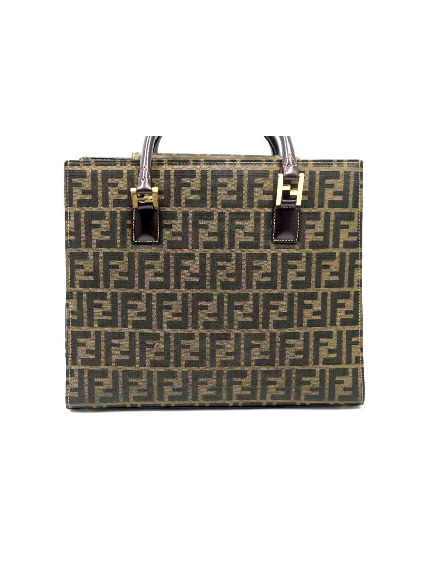 Fendi Shopping Zucca Marrone