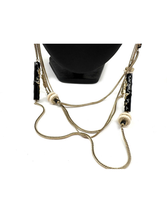 Chanel Collana Bianca e Nera
