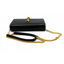 Saint Laurent Pochette Pelle Nera