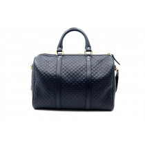 Gucci Bauletto Pelle Microguccissima Blu