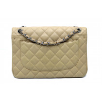 Chanel Timeless Jumbo Pelle Beige