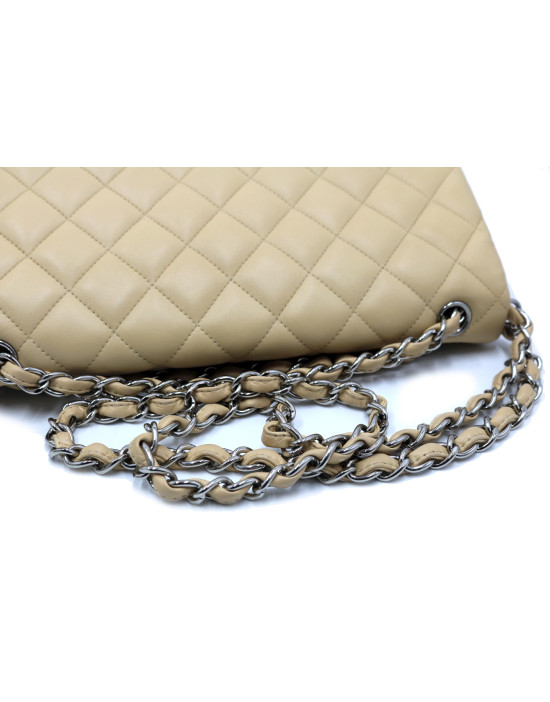 Chanel Timeless Jumbo Pelle Beige