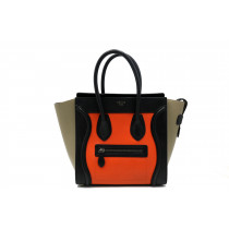 Celine Luggage Pelle Tricolor