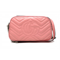 Gucci Marmont Camera Bag Pelle Rosa